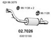 ALFA 60615199 End Silencer